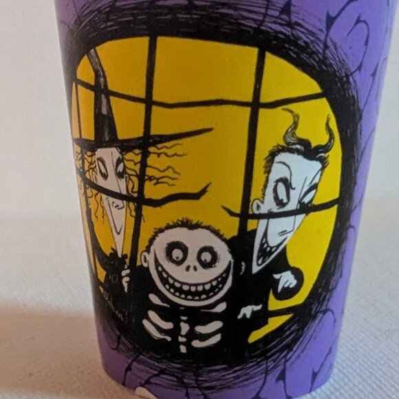 NWT Lock Stock Barrel Shot Glass Halloween Nightmare Before Christmas NBC Disney - Picture 1 of 7